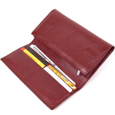 Сучасний гаманець для жінок ST Leather 19392 Темно-червоний