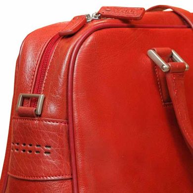 Стильная яркая сумка-портфель Verus 6589R, Красный