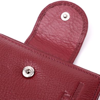 Женский кошелек вертикального типа из натуральной кожи ST Leather 22452 Бордовый