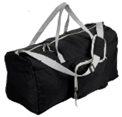 Складна дорожня спортивна сумка 27L Faltbare Tasche чорна
