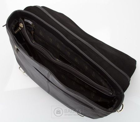 Элитный мужской кожаный портфель WITTCHEN 17-3-733-1, Черный