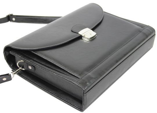 Мужской портфель из эко кожи JPB TE-33 черный