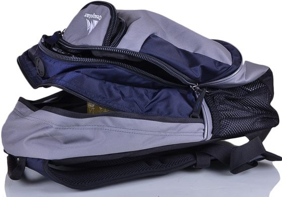 Современный мужской рюкзак синего цвета ONEPOLAR W1675-navy, Синий
