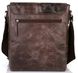 Современная мужская кожаная сумка коричневого цвета Privata 03400225-02, Коричневый