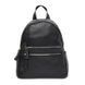 Женский кожаный рюкзак Borsa Leather k1s005-black