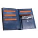 Чоловіче портмоне з натуральної шкіри 59rs Beverly Hills Vip Collection, синій 59.N.BH.rs