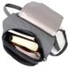 Жіночий рюкзак з нейлону Vintage 18714 Сірий