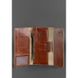 Натуральный кожаный клатч-органайзер (Тревел-кейс) 5.1 светло-коричневый Blanknote BN-TK-5-1-k