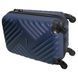 Чемодан пластиковый маленький Chicago 20" Vip Collection синяя CGO.20.Navy