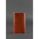 Натуральный кожаный клатч-органайзер (Тревел-кейс) 5.1 светло-коричневый Blanknote BN-TK-5-1-k