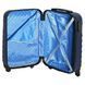 Чемодан пластиковый маленький Chicago 20" Vip Collection синяя CGO.20.Navy