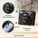 Портмоне CROCODILE LEATHER 18004 з натуральної шкіри крокодила Чорне