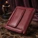 Жіночий гаманець вертикального типу із натуральної шкіри ST Leather 22452 Бордовий