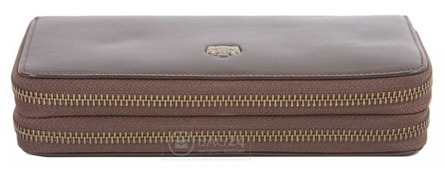 Эксклюзивный кожаный кошелек коричневого цвета WITTCHEN 10-1-117-4, Коричневый