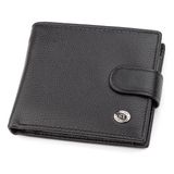 Чоловічий гаманець ST Leather 18311 (ST103) Чорний фото