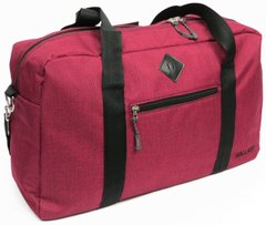 Дорожная сумка Wallaby, 2550 burgundy 21 л, бордовый