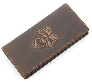 Гаманець чоловічий Vintage 14384 в вінтажному стилі Коричневий