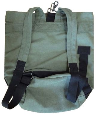 Городской хлопковый котоновый рюкзак, котомка 25L Tom&Rose хаки