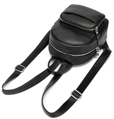 Рюкзак компактний жіночий Vintage 20053 Чорний