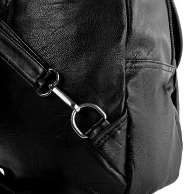 Рюкзак женский из качественного кожезаменителя ETERNO (ЭТЭРНО) DET2507-1 Черный