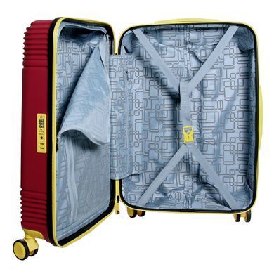 Валіза дорожня велика з полікарбонату Madrid 28" Vip Collection, червона Madrid.28.Red