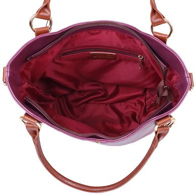 Женская сумка из качественного кожезаменителя LASKARA (ЛАСКАРА) LK10186-plum Фиолетовый