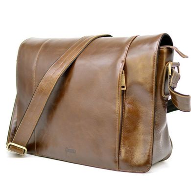 Мужская сумка-почтальон из натуральной кожи CQ-7338-3md бренда TARWA Коричневый