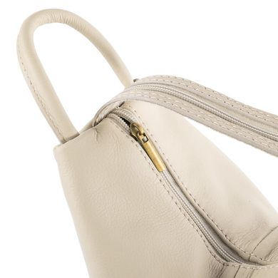 Женский кожаный рюкзак ETERNO (ЭТЭРНО) ETK02-53-12 Бежевый