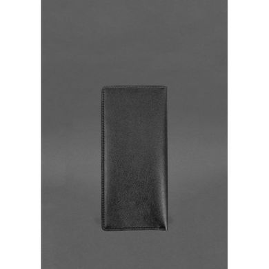 Натуральне шкіряне портмоне 12.0 чорне Краст Blanknote BN-PM-12-g