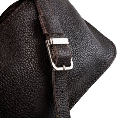 Жіноча дизайнерська шкіряна сумка поясна GALA GURIANOFF (ГАЛА ГУР'ЯНОВ) GG3012-10FL Коричневий