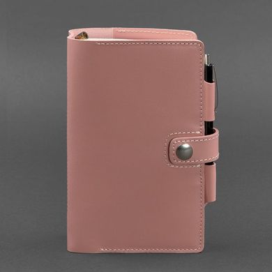 Женский кожаный блокнот (Софт-бук) 4.0 розовый Blanknote BN-SB-4-pink-peach
