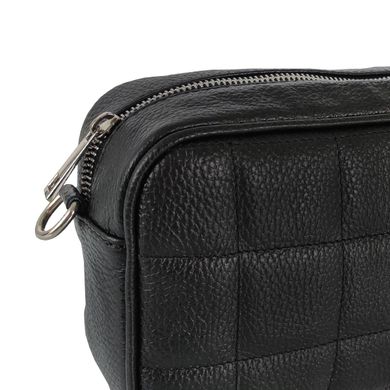 Женская стильная кожаная сумка через плечо Grays F-FL-BB-2843A Черный