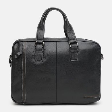 Мужская кожаная сумка Keizer K117626bl-black