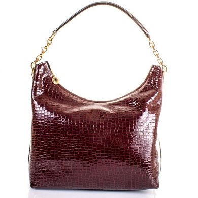 Жіноча дизайнерська шкіряна сумка GURIANOFF STUDIO (ГУР'ЯНОВ СТУДИО) GG3001-1 Бордовий