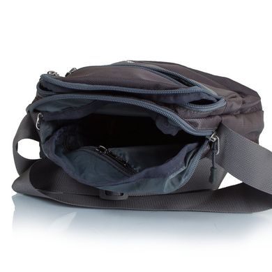 Мужская спортивная сумка ONEPOLAR (ВАНПОЛАР) W5632-grey Серый
