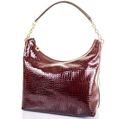 Жіноча дизайнерська шкіряна сумка GURIANOFF STUDIO (ГУР'ЯНОВ СТУДИО) GG3001-1 Бордовий