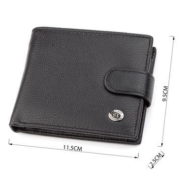 Мужской кошелек ST Leather 18311 (ST103) Черный
