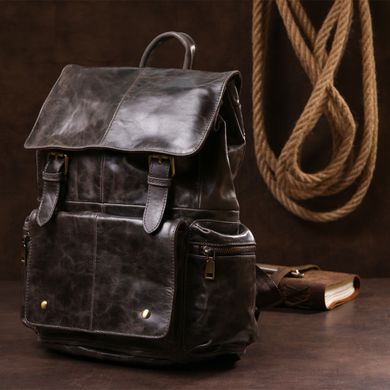 Рюкзак Vintage 14668 кожаный Коричневый