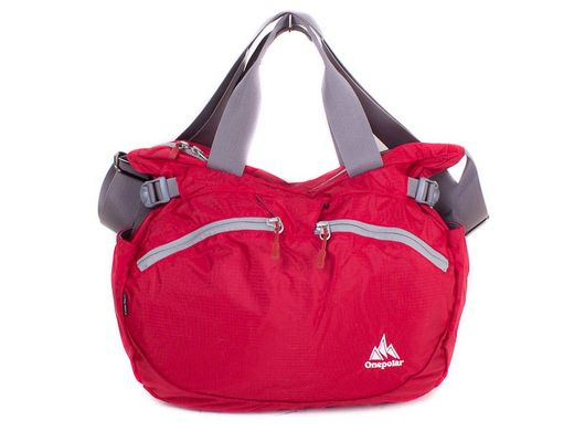 Женская спортивная сумка через плечо ONEPOLAR (ВАНПОЛАР) W5220-red Красный
