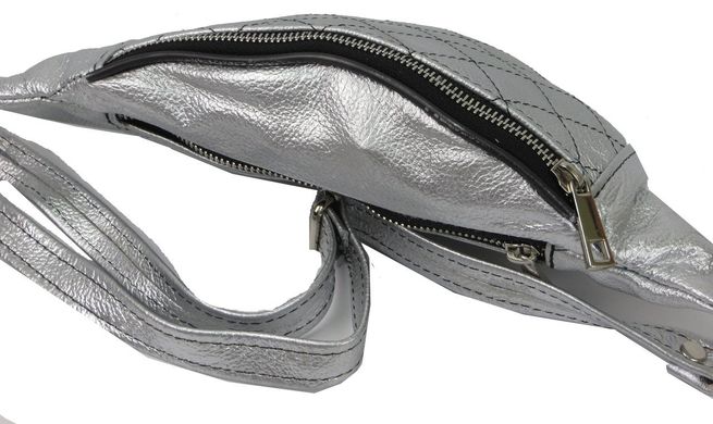 Жіноча сумка на пояс зі шкіри Always Wild KS05D silver