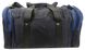 Спортивна сумка з розширенням 48 л Wallaby 375-5 чорний з синім
