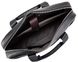 Кожаная сумка для ноутбука мужская Tiding Bag A25-1120A Черный