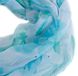 Небесного цвета жеснкий крепдешиновый шарф ETERNO ES0107-33-blue, Голубой