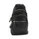 Шкіряна сумка слінг Tiding Bag M56-8643A Чорний