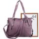 Женская сумка из качественного кожезаменителя VALIRIA FASHION (ВАЛИРИЯ ФЭШН) DET1832-29 Фиолетовый