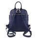 TL141376 Темно-синій TL Bag - жіночий шкіряний рюкзак м'який від Tuscany