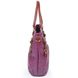 Жіноча сумка з якісного шкірозамінника LASKARA (Ласкарєв) LK10186-plum Фіолетовий