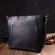 Ділова жіноча сумка з натуральної шкіри 22109 Vintage Чорна