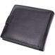 Чоловічий трендовий гаманець із натуральної шкіри ST Leather 22553 Чорний