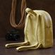 Оригінальний жіночий рюкзак з натуральної шкіри Shvigel 16307 Жовтий